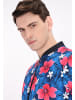MO Men Jacket in blue multicolor