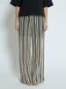 minus Hose in Black Striped