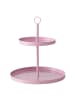 Boltze Etagere Samina aus Metall in rosa