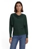 Zero  Strickpullover mit Fledermausärmeln in Green Forest