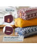 Lumaland #DoYourYoga Yoga-Bolster Paravati - gefüllt mit Dinkelspelz - 67x22x13cm - Brau