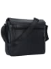 Jost Stockholm Messenger Leder 33 cm Laptopfach in schwarz