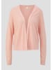 QS Strickjacke langarm in Pink