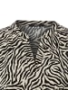 Zero  Schlupfbluse in beige schwarz