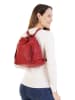 Samantha Look Shopper echt Leder in rot