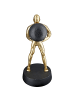 GILDE Skulptur Strong goldfarben - (H) 32 cm