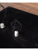 the carpet Teppich, waschbar und Anti-Rutsch in Schwarz