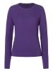 More & More Rautenstrickpullover in pure purple