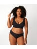 Sloggi Bralette ohne Nähte und mit herausnehmbaren Pads in Schwarz