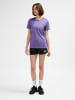 Hummel T-Shirt Hmlauthentic Damen in DAHLIA PURPLE/ASPHALT