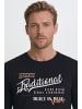 BLEND Langarmshirt BHDopper in Schwarz
