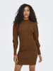 ONLY Strickkleid in Argan Oil