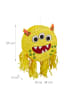 relaxdays 3-tlg. Pinata Set "Monster" in Gelb
