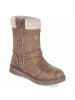 Indigo Schlupfstiefel in beige