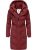 ragwear Steppmantel Natalka Soft YOUMODO in Wine Red