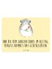 Mr. & Mrs. Panda Blechschild Chinchilla Blume mit Spruch in Gelb Pastell