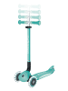 GLOBBER 3in1 Aufsitzrad, Laufrad, Scooter GO-UP DELUXE LIGHTS in mint