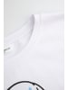 Coccodrillo T-Shirt mit kurzen Ärmeln in weiß