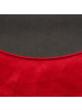 Pergamon Hochflor-Teppich Melia Rund in bordeaux