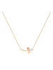faina Women Charm Necklace in Rose Gold