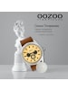 Oozoo Analog-Armbanduhr Oozoo Timepieces braun extra groß (ca. 48mm)