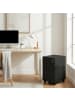 relaxdays Rollcontainer in Grau - (B)39 x (H)60 x (T)52 cm