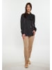 usha BLACK LABEL Damen Bluse in Schwarz