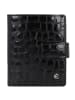 Esquire Nizza Geldbörse RFID Schutz Leder 9.5 cm schwarz