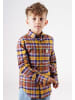 Band of Rascals Shirts " Flannel Check " in dark-purple-mustard