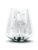 Mr. & Mrs. Panda Glas Windlicht Fuchs Weihnachten ohne Spruch in Transparent