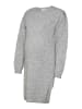 mama licious Strickkleid in Light Grey Melange