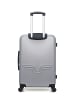 American Travel Mittelgroßer Koffer QUEENS in Grau (64L)