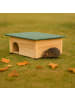 relaxdays Igelhaus in Natur - (B)57 x (H)25 x (T)44 cm