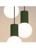 Nice Lamps Pendelleuchte ORBITAL 3 olive H 125 cm
