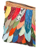 Usha Women Clutch in Brown Multicolor
