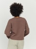 MAZINE Sweatshirt Lasara Sweater in deep taupe