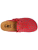 Lico Pantolette "Bioline Clog Print" in Rot