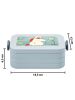 Mr. & Mrs. Panda MEPAL Bentobox Einhorn Krankenschwester Design ... in Blau Pastell