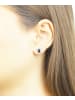 Diamant L'éternel Ohrstecker aus 750 Weißgold mit Diamant mit Saphir