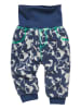 Playshoes Pumphose Fleece Camo Sterne in Dunkelgrau