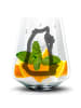 Mr. & Mrs. Panda Gin Glas Bär Lied ohne Spruch in Transparent