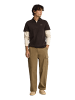 Polo Club Poloshirt MAN NEO SHORT SLEEVE SLIM FIT in Dunkle Schokolade