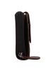 Greenburry Destressed Geldbörse RFID Schutz Leder 13.5 cm rusty orange