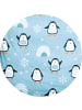 JACK 2 tlg. Feinbiber Bettwäsche 100x135cm Pinguin Iglu in Hellblau