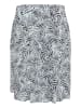 KAFFE curve Rock KCisma A-shape in Blue Leaf Print
