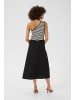 CULTURE Kleid CUflorence Fitted in Black / White Stripes