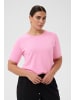 KAFFE curve Strickpullover KClizzy Regular fit in Pink Frosting