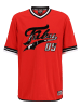 FUBU FUBU Mesh-T-Shirts in red/black