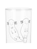 Mr. & Mrs. Panda Wasserglas Axolotl Freundin mit Spruch in Transparent
