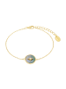 s.Oliver Armband Silber 925, Perlmutt in Gold